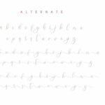 White Chunti Font Poster 8