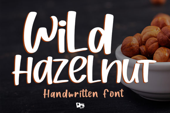Wild Hazelnut Font Poster 1
