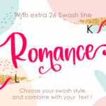 Wild Romance Font Poster 2