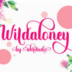 Wildaloney Font Poster 1