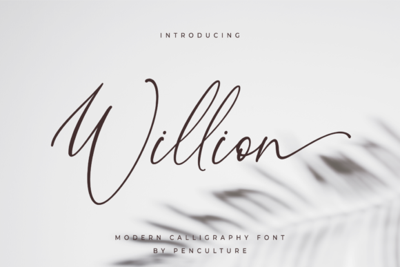 Willion Font Poster 1