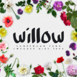 Willow Font Poster 1