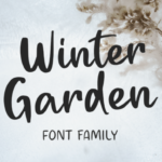 Winter Garden Font Poster 1
