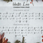 Winter Love Font Poster 10