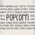 Winter Poppins Font Poster 3