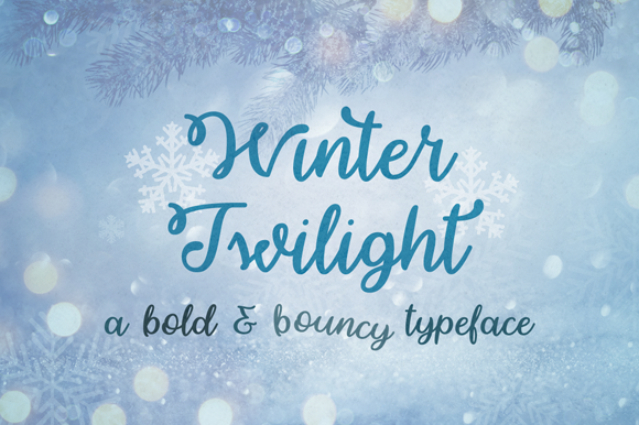 Winter Twilight Font