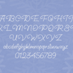 Winter Wunsch Font Poster 6