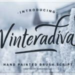 Winteradiva Font Poster 1