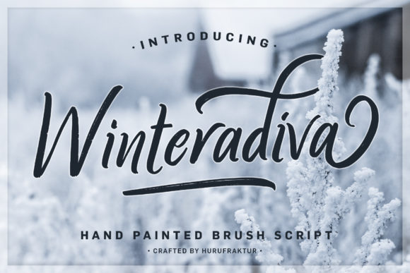 Winteradiva Font Poster 1