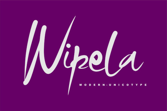 Wipela Font Poster 1