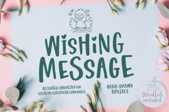 Wishing Message Font