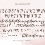 Wishper Script Font Poster 10