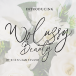 Wolussy Beauty Font Poster 1