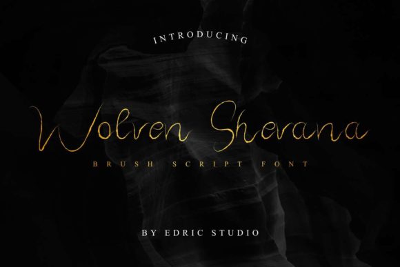 Wolven Shevana Font Poster 1