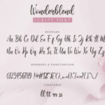 Wonderblend Font Poster 7