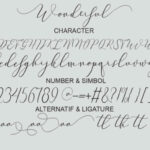 Wonderful Font Poster 3