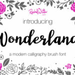 Wonderland Font Poster 1