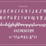 Wonderland Font Poster 2