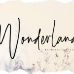 Wonderland Font Poster 1