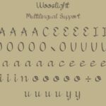 Wooslight Font Poster 9