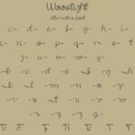 Wooslight Font Poster 10