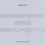 Worthness Font Poster 9