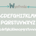 Wynfreda Font Poster 3