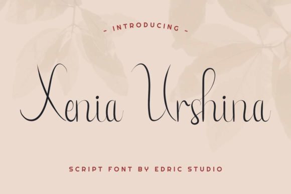 Xenia Urshina Font