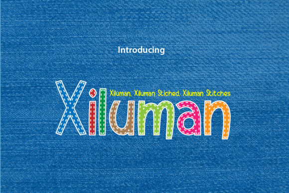 Xiluman Font Poster 1