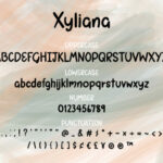 Xyliana Font Poster 3