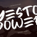 Yesto Dower Font Poster 1