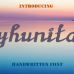 Yhunita Font Poster 1