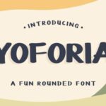 Yoforia Font Poster 1