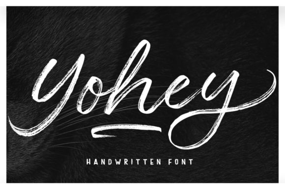 Yohey Font Poster 1