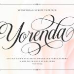 Yorenda Font Poster 1