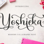 Yoshieka Font Poster 1