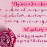 Your Valentine Font Poster 3