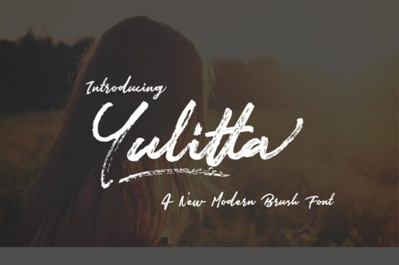 Yulitta Font Poster 1