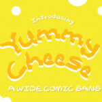 Yummy Cheese Font Poster 1