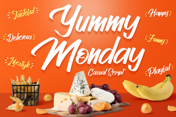 Yummy Monday Font