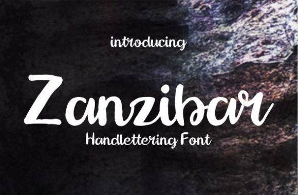 Zanzibar Font