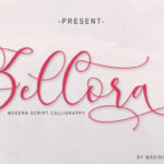 Zellora Font Poster 1