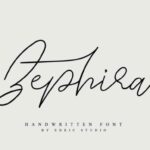 Zephira Font Poster 11