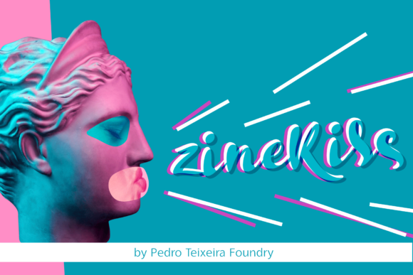 Zinekiss Font