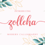 Zolleha Font Poster 1