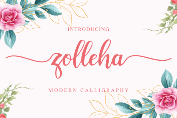 Zolleha Font Poster 1