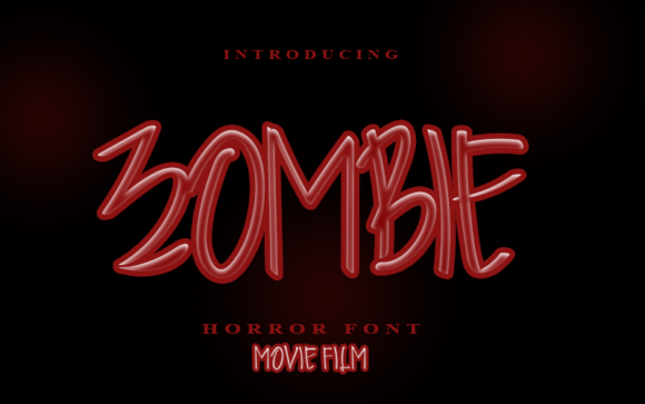 Zombie Font