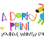 A Dorky Print Font Poster 1