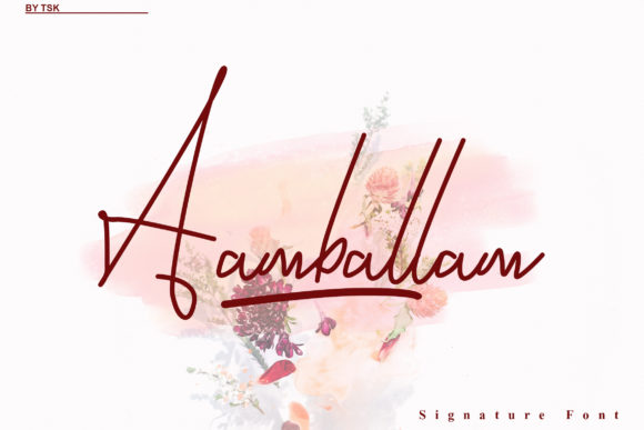 Aambalam Font Poster 1