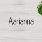 Aarianna Font Poster 1